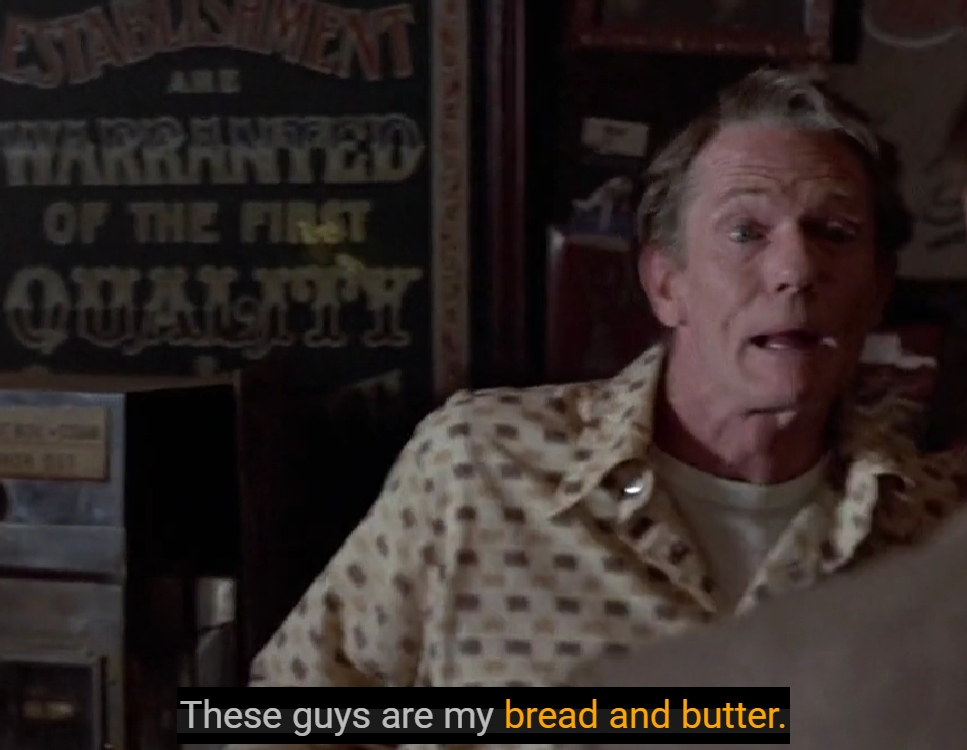 bread and butter movie clip