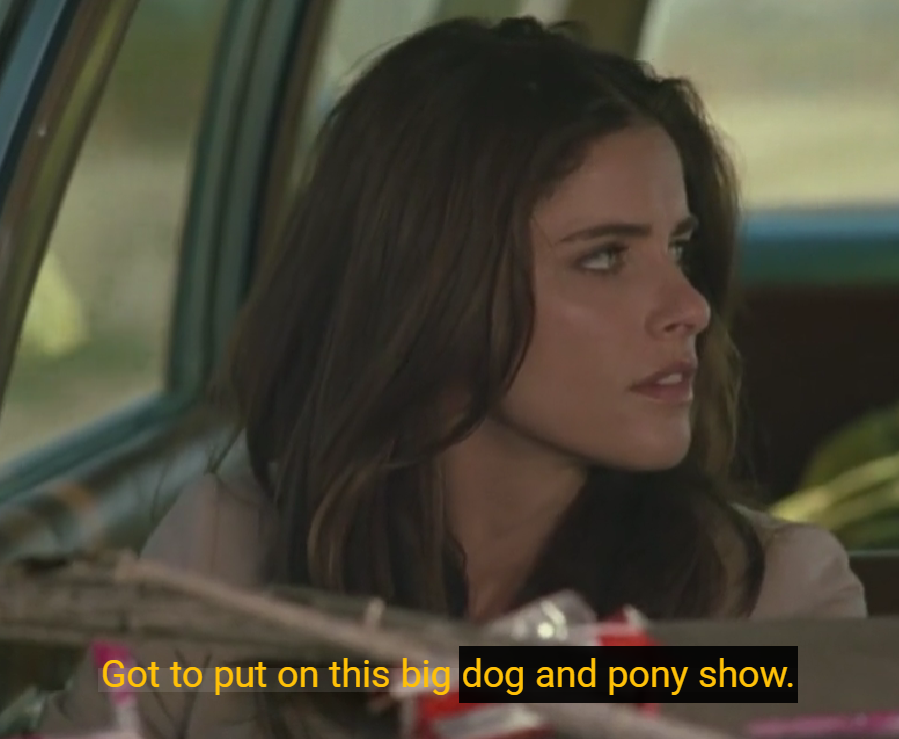 Dog and pony show movie clip