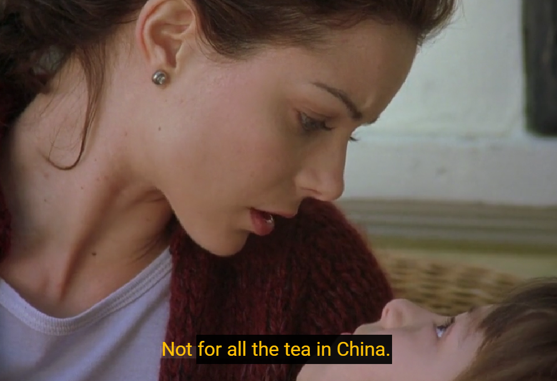 Not for all the tea in China movie clip