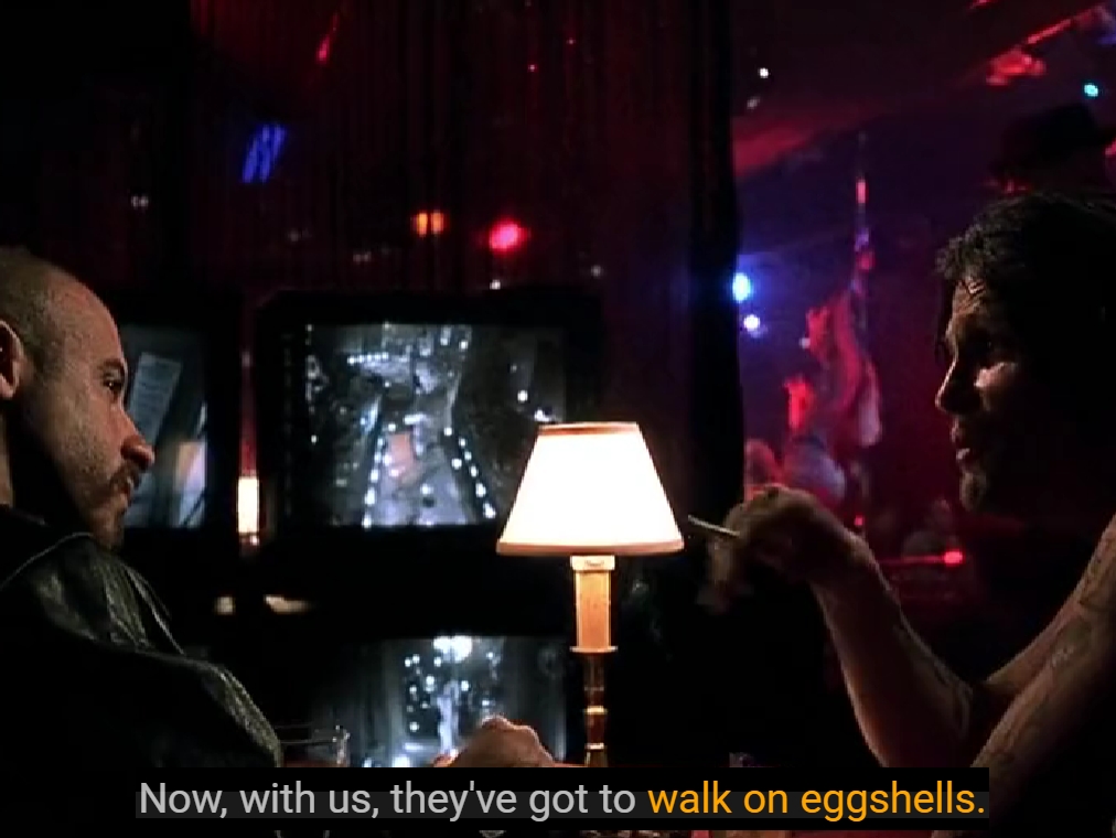 Walk on eggshells movie clip