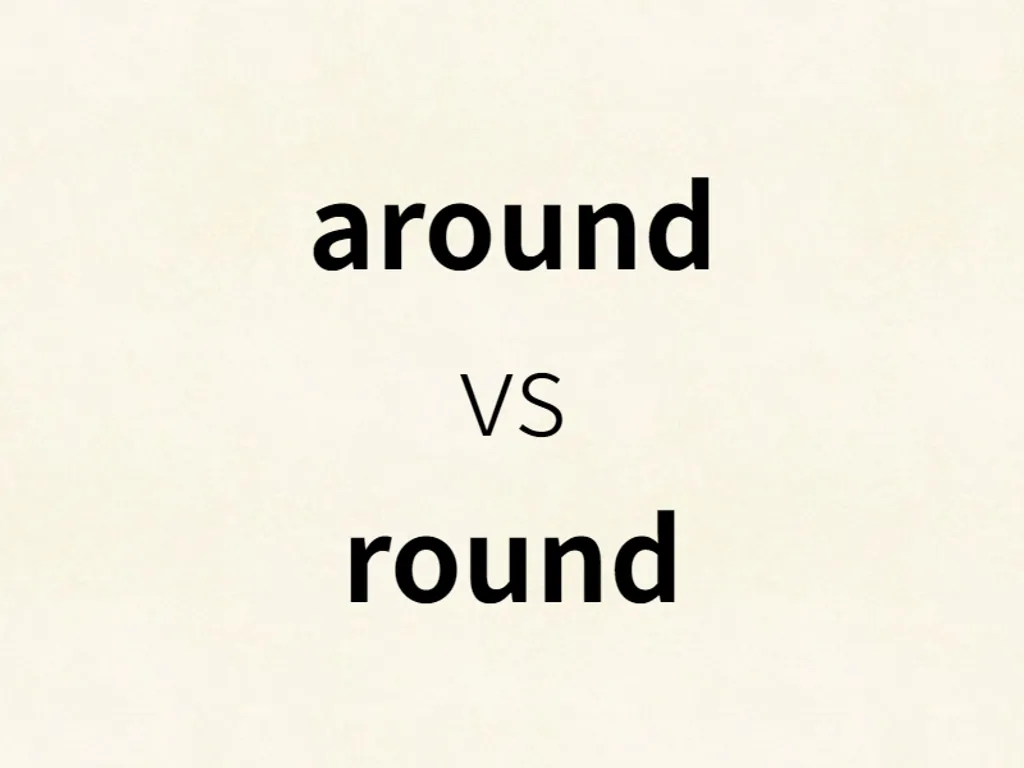 around vs round