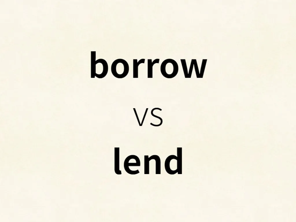 borrow vs lend