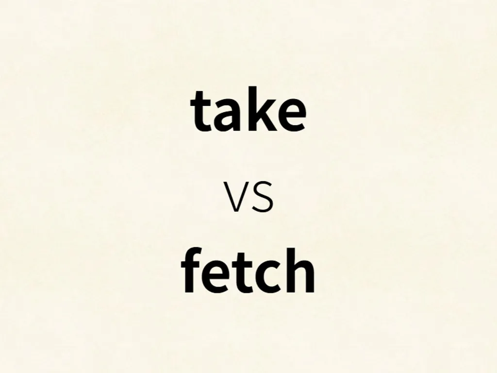 take vs fetch