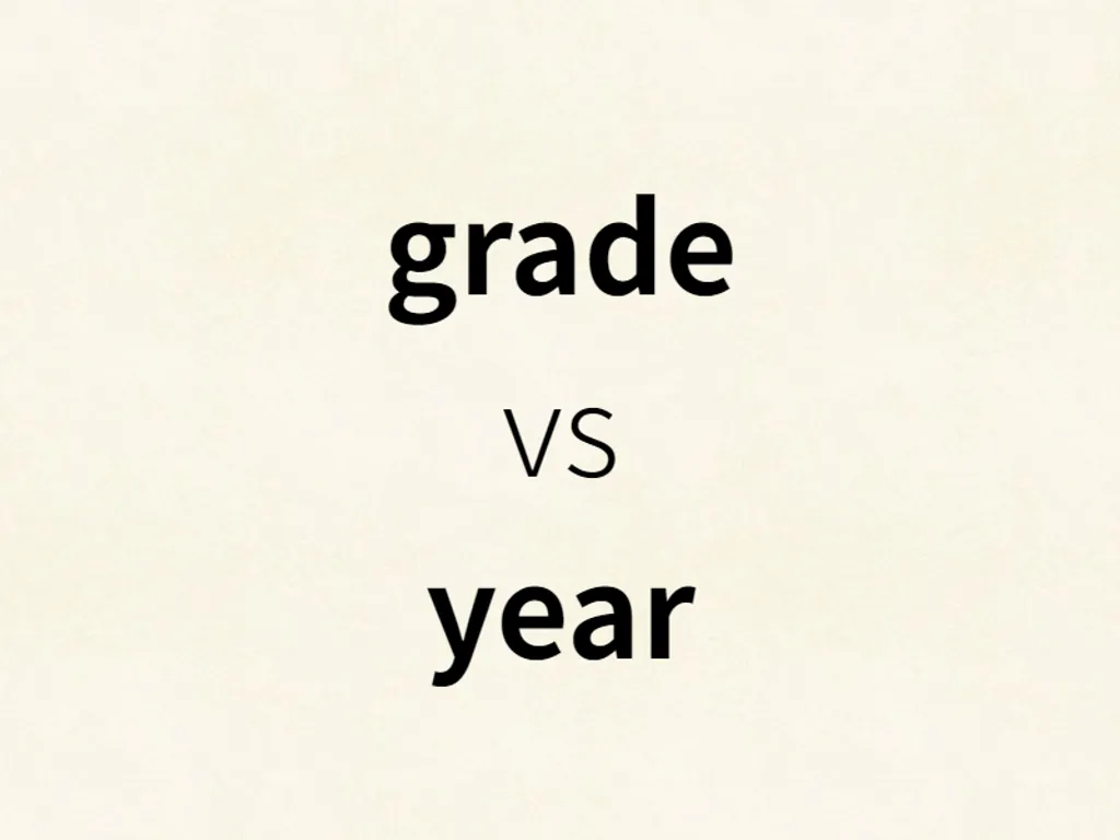 grade vs year