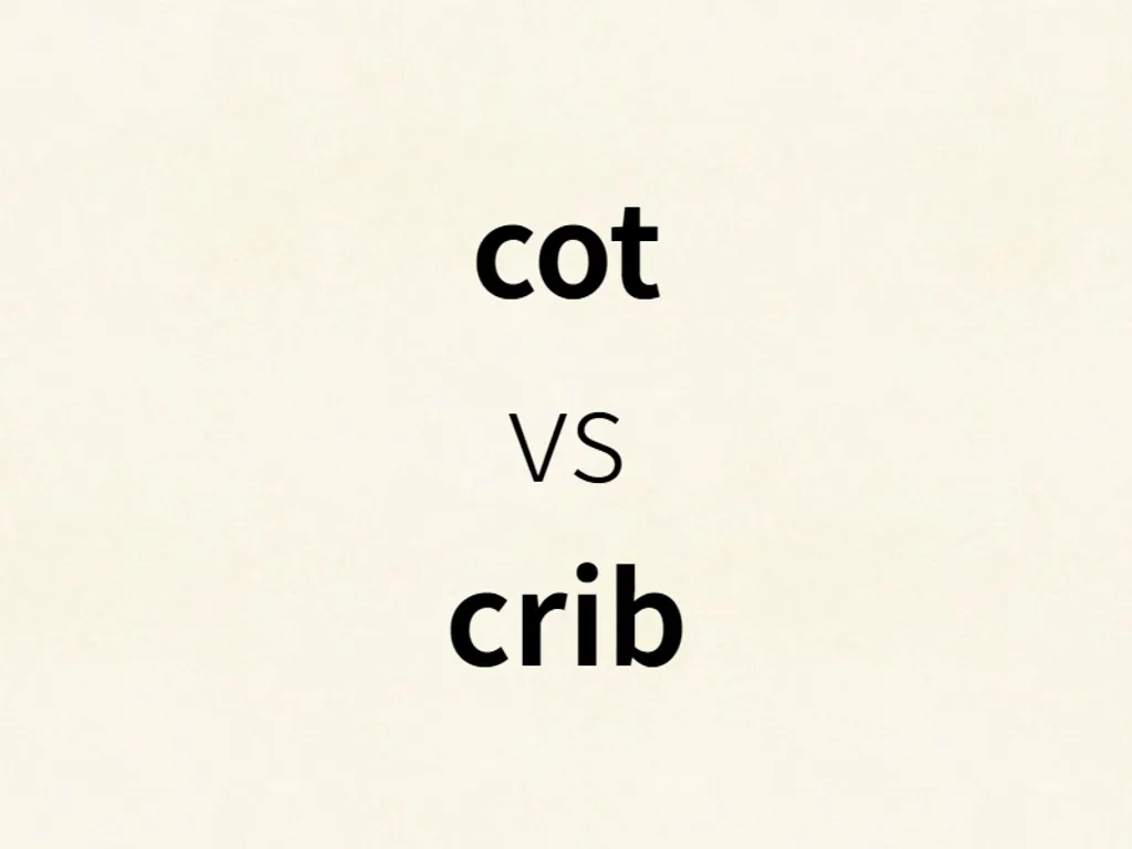 cot vs crib