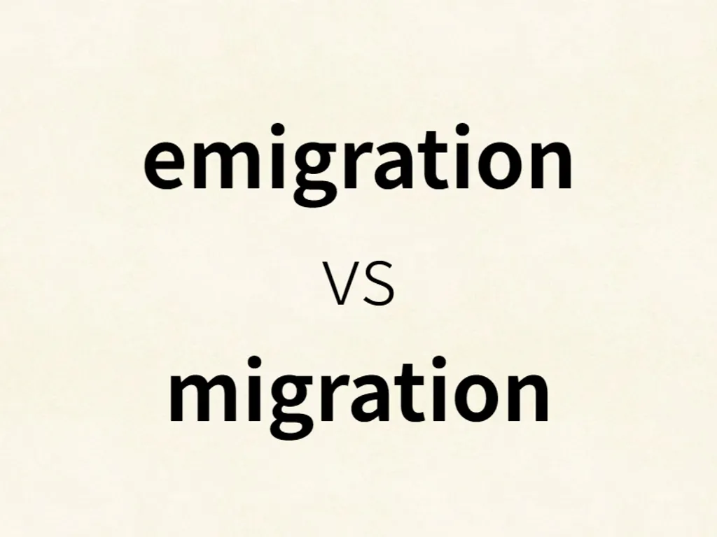 emigration vs migration