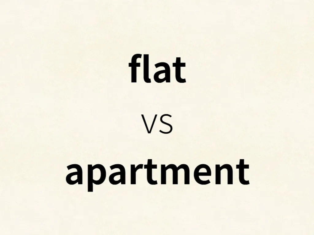 flat vs apartment