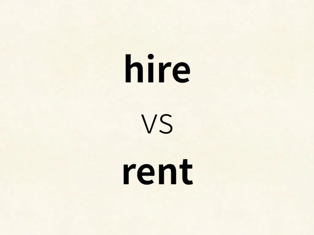 hire vs rent