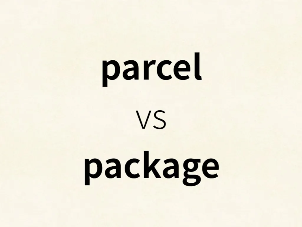 parcel vs package