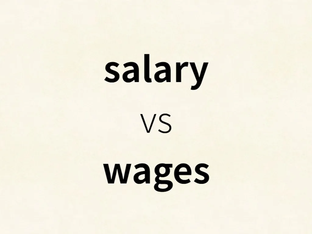 salary vs wages