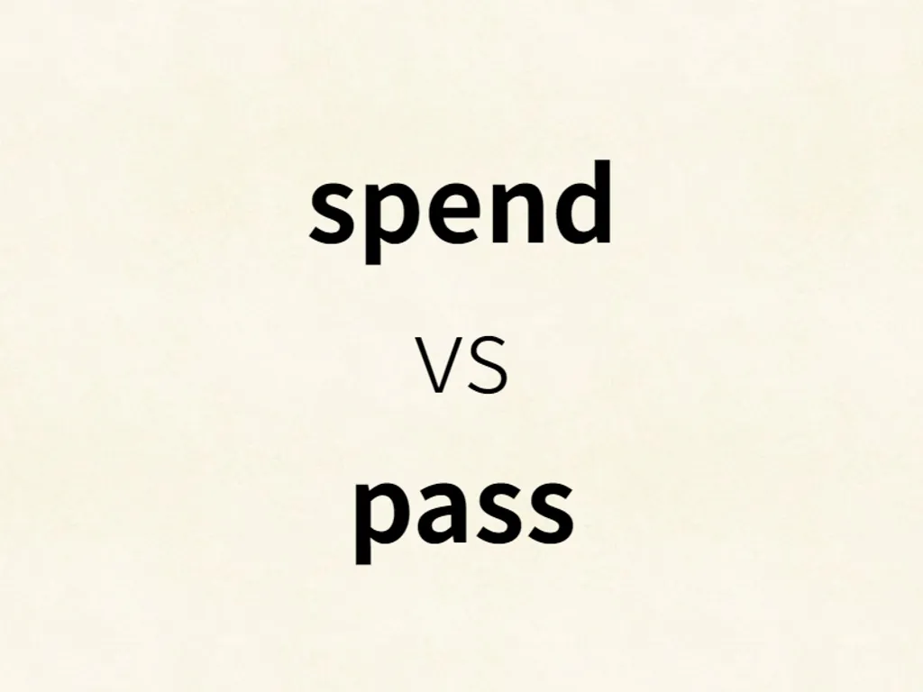 spend vs pass